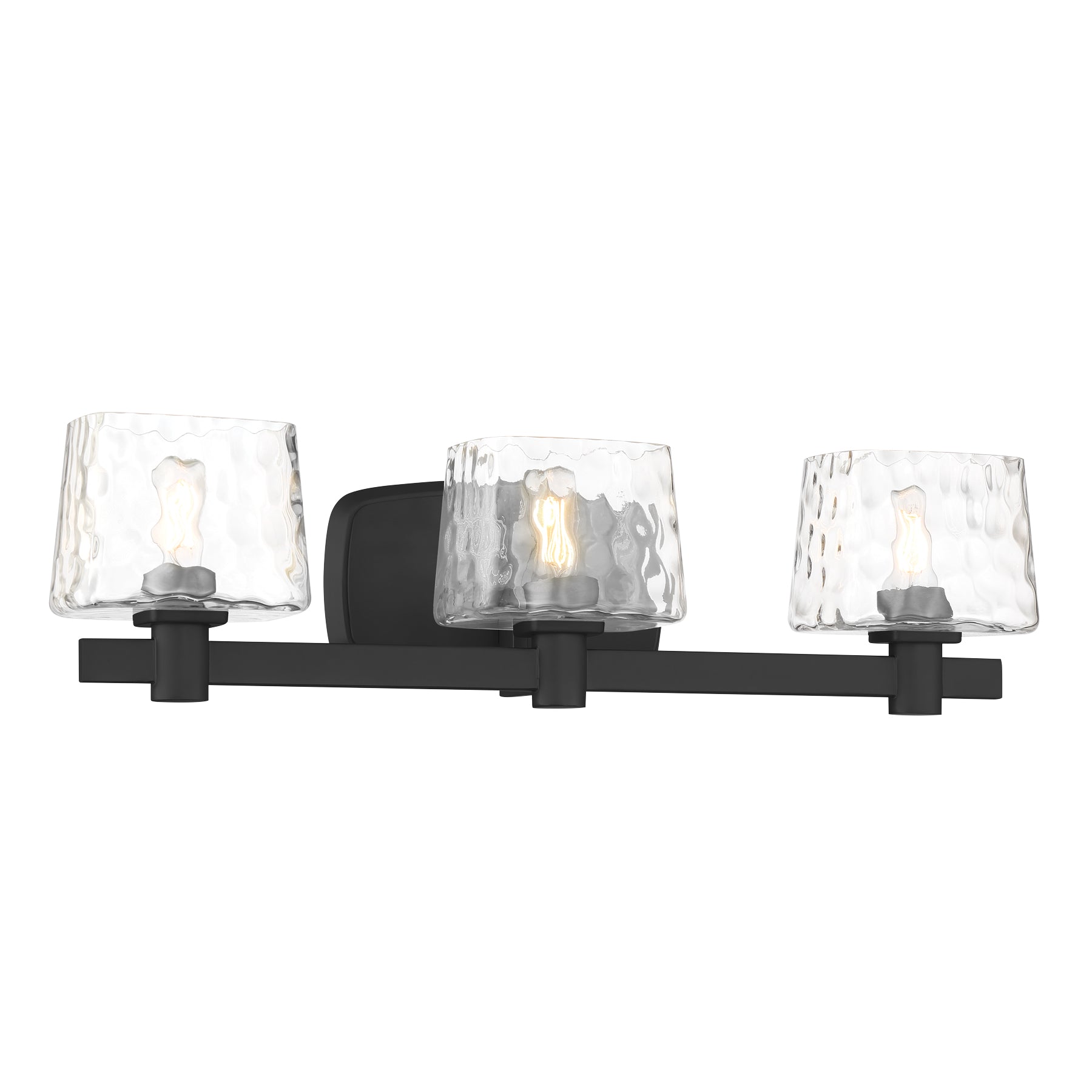 Drysdale 24" 3 Lights Vanity Light Black Finish