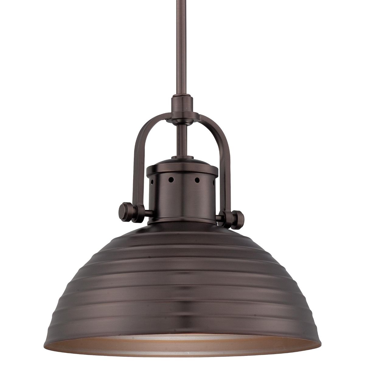 12 in. Pendant Light Bronze Finish