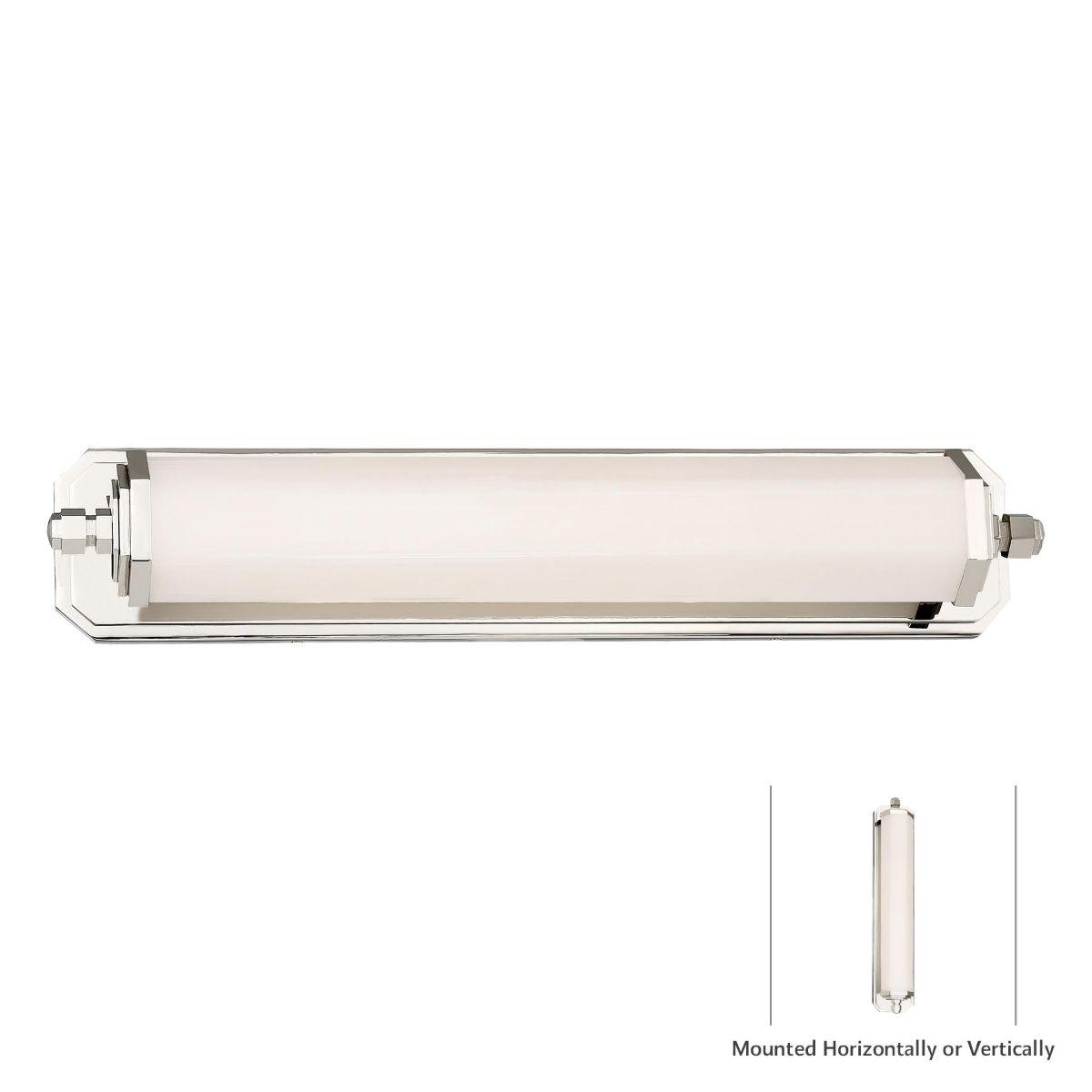 24 in.LED Bath Bar Polished Nickel finish - Bees Lighting