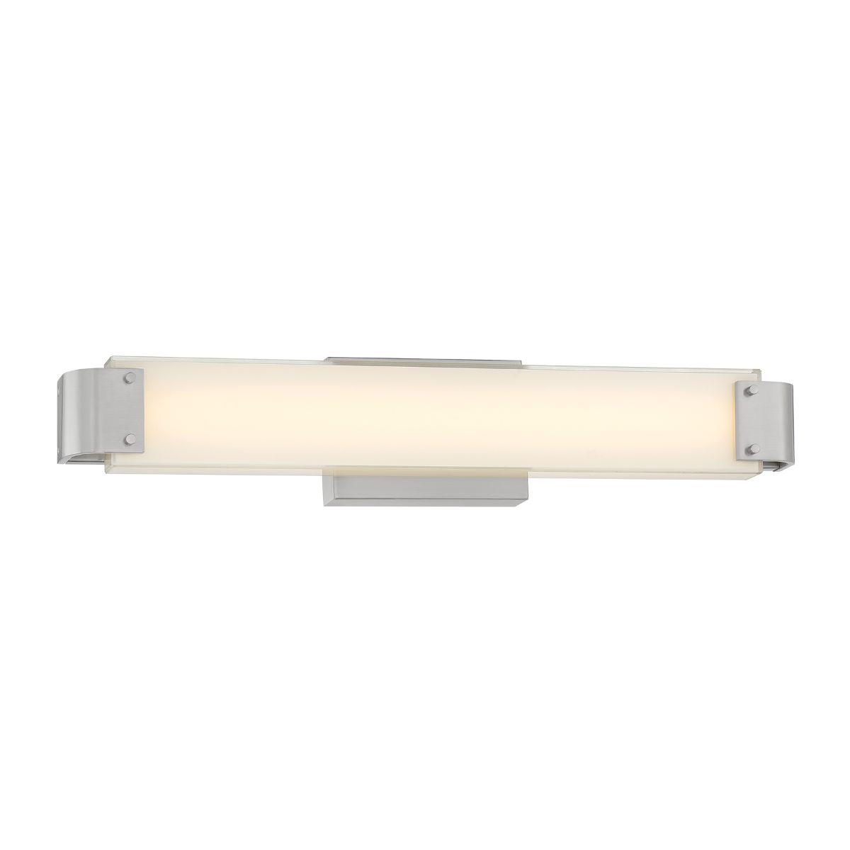 Round-A-Bout LED Bath Bar Brushed nickel Finish - Bees Lighting