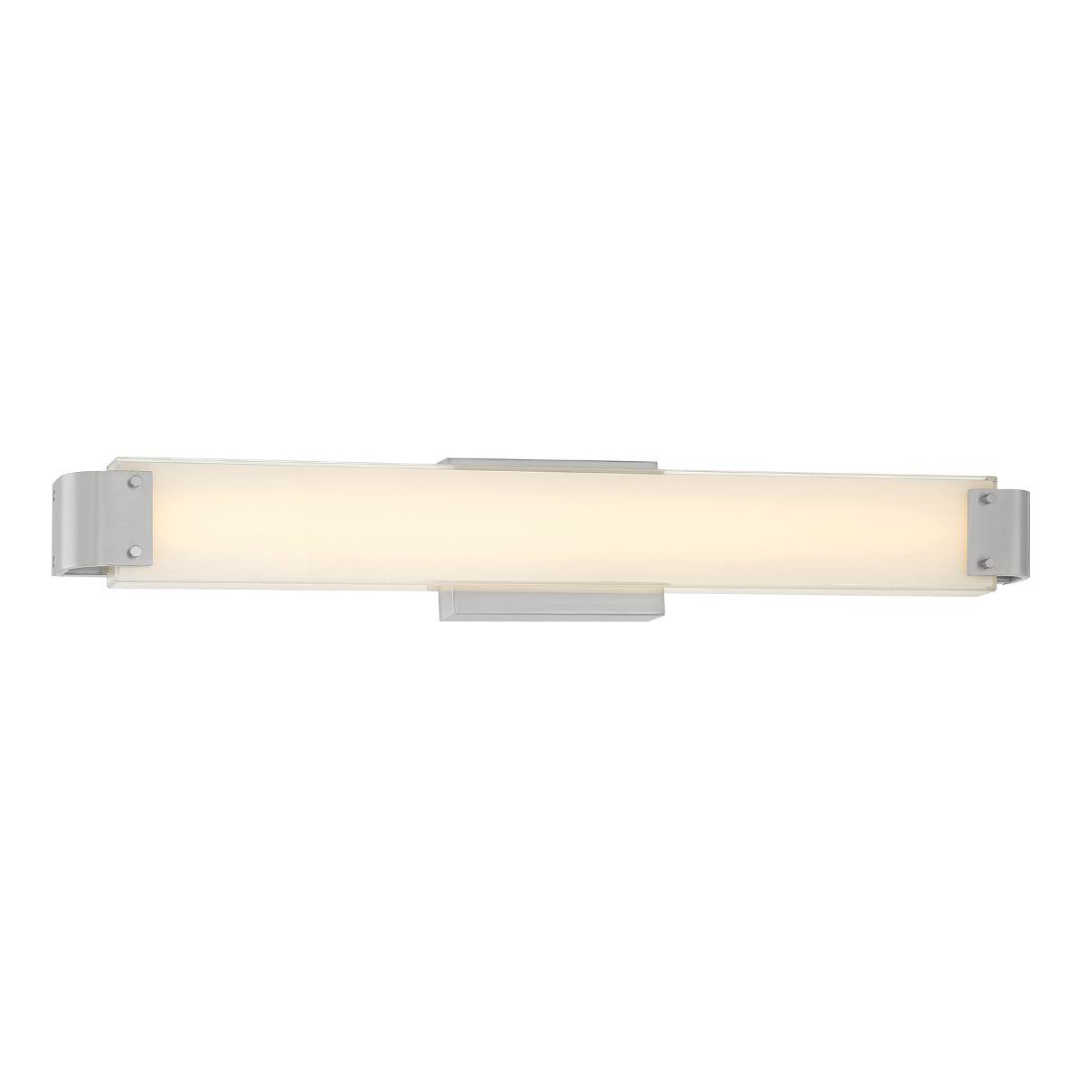 Round-A-Bout LED Bath Bar Brushed nickel Finish - Bees Lighting