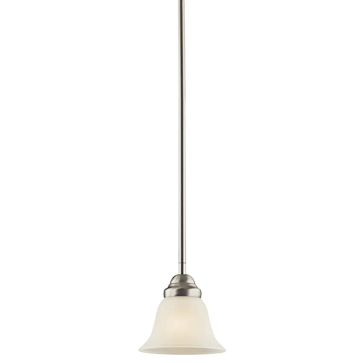 Wynberg 6" 1-Light Mini Pendant Light, Brushed Nickel Finish