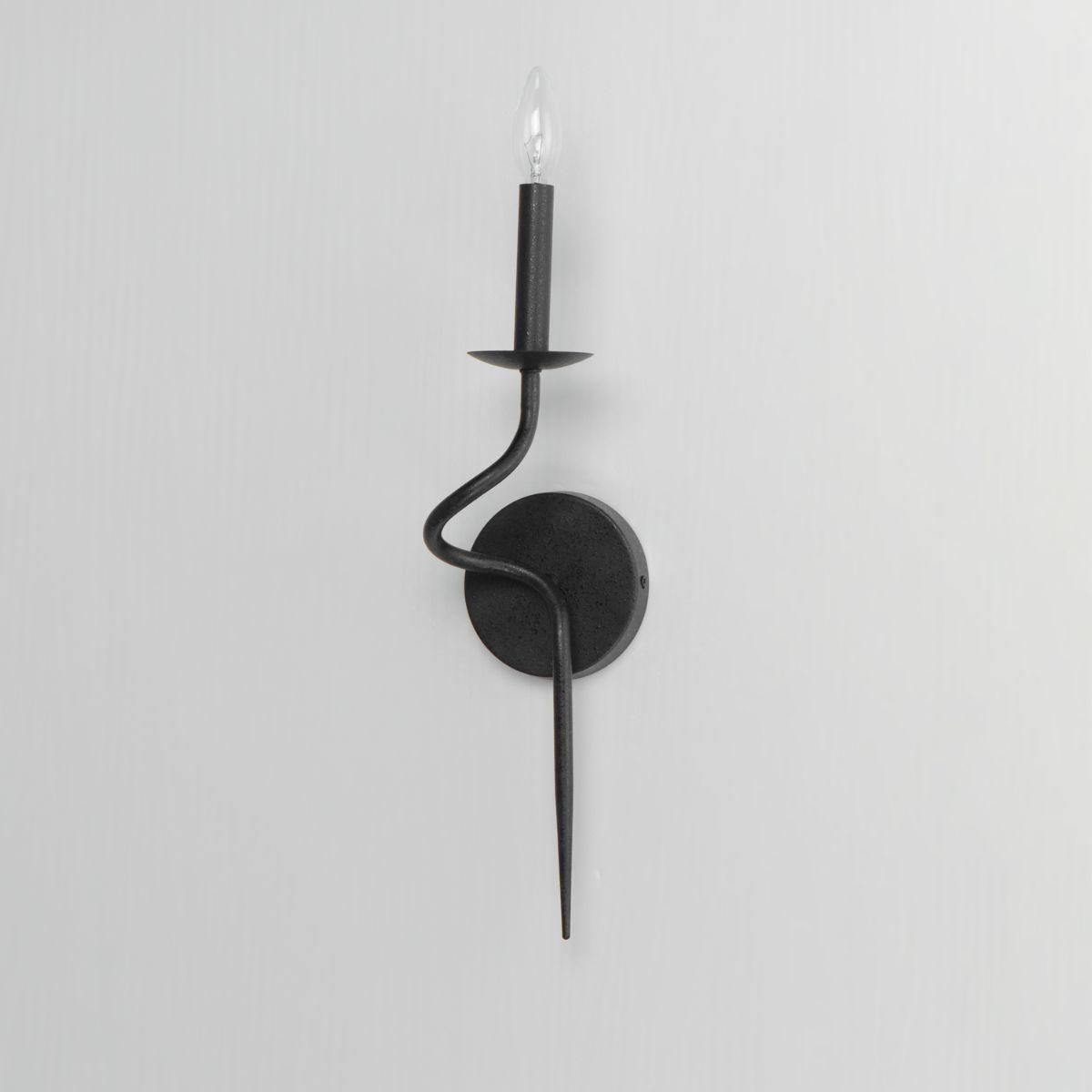 Padrona 19 in. Armed Sconce Black Oxide finish - Bees Lighting