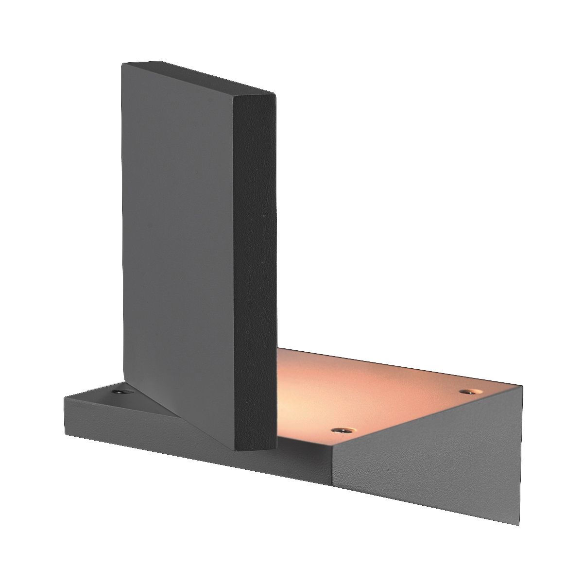 Mana 7 In. LED Outdoor Wall Sconce Graphite gray Finish - Bees Lighting