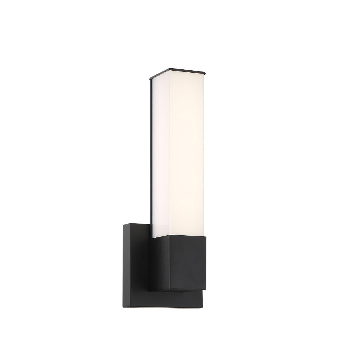 14 In. LED Bath Sconce Black Finish - Bees Lighting