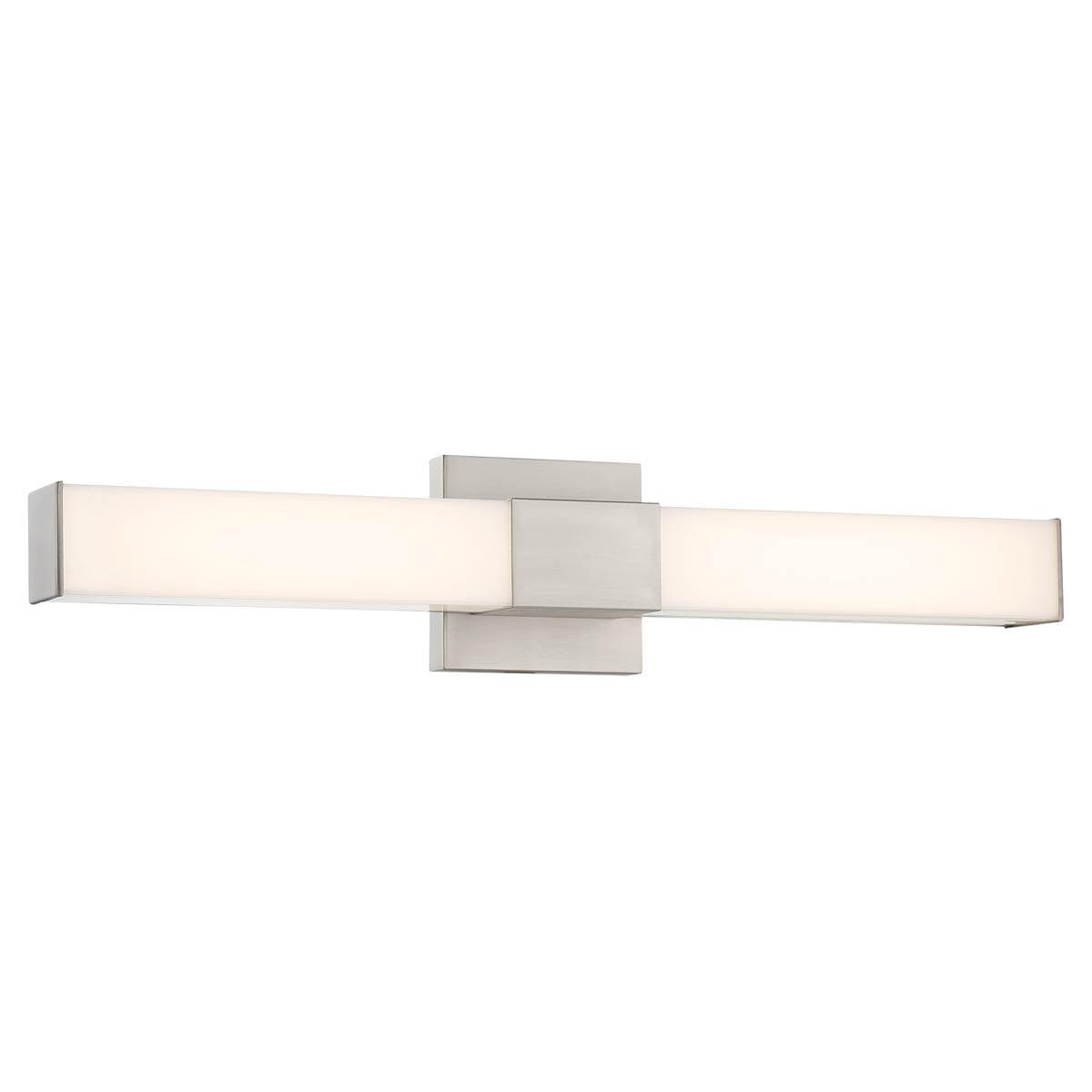 24 In. LED Bath Bar Brushed nickel Finish - Bees Lighting