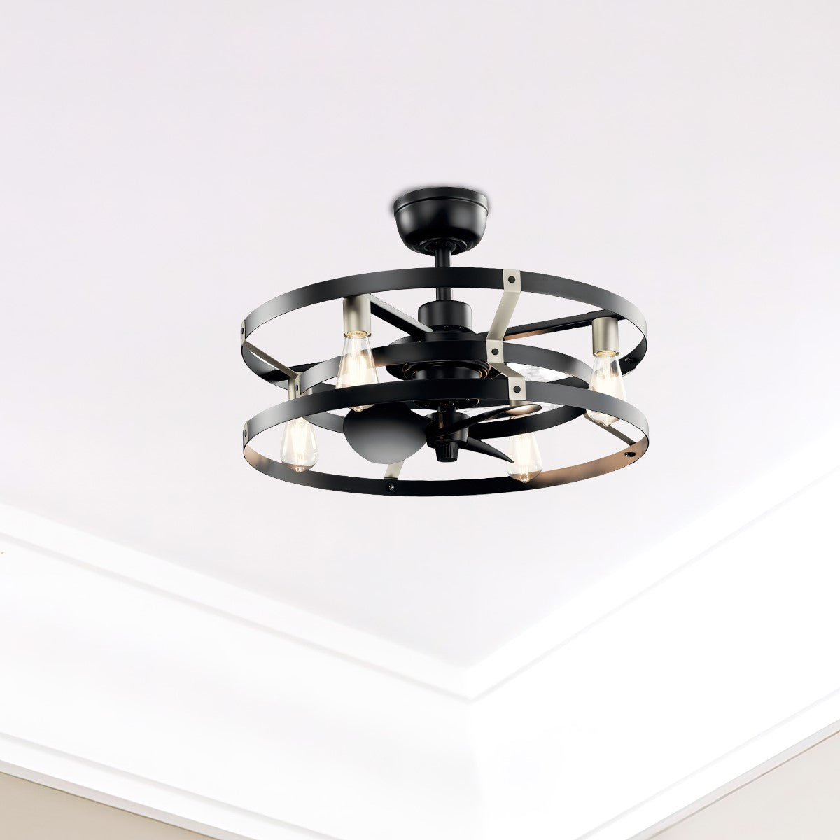 Cavelli 25" LED Fandelier Ceiling Fan - Bees Lighting