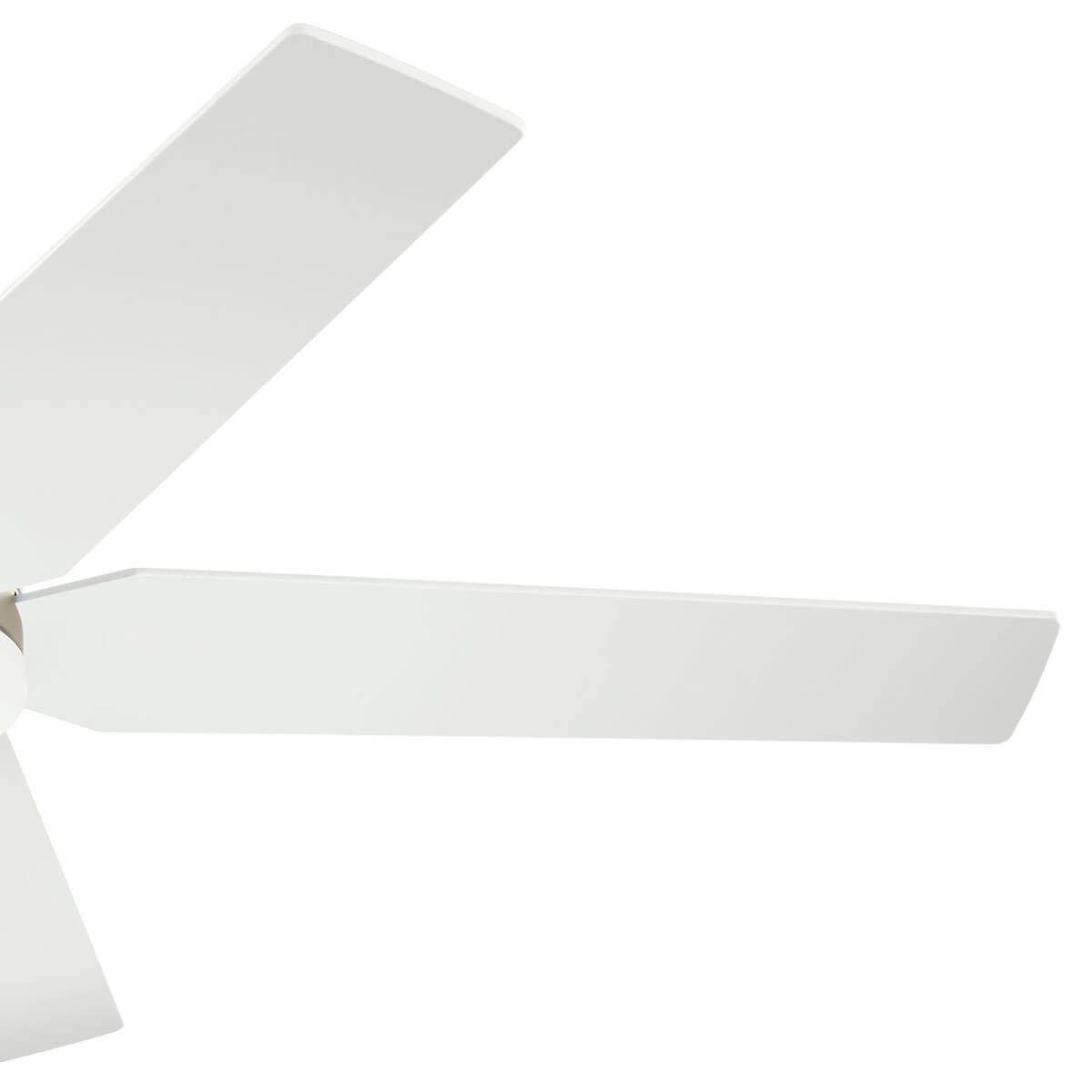 Maeve 52 Inch Matte White LED Indoor Ceiling Fan with Remote - Bees Lighting