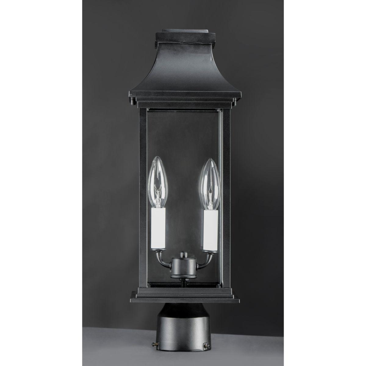 Vicksburg 20 in. Lantern Head Black Finish - Bees Lighting