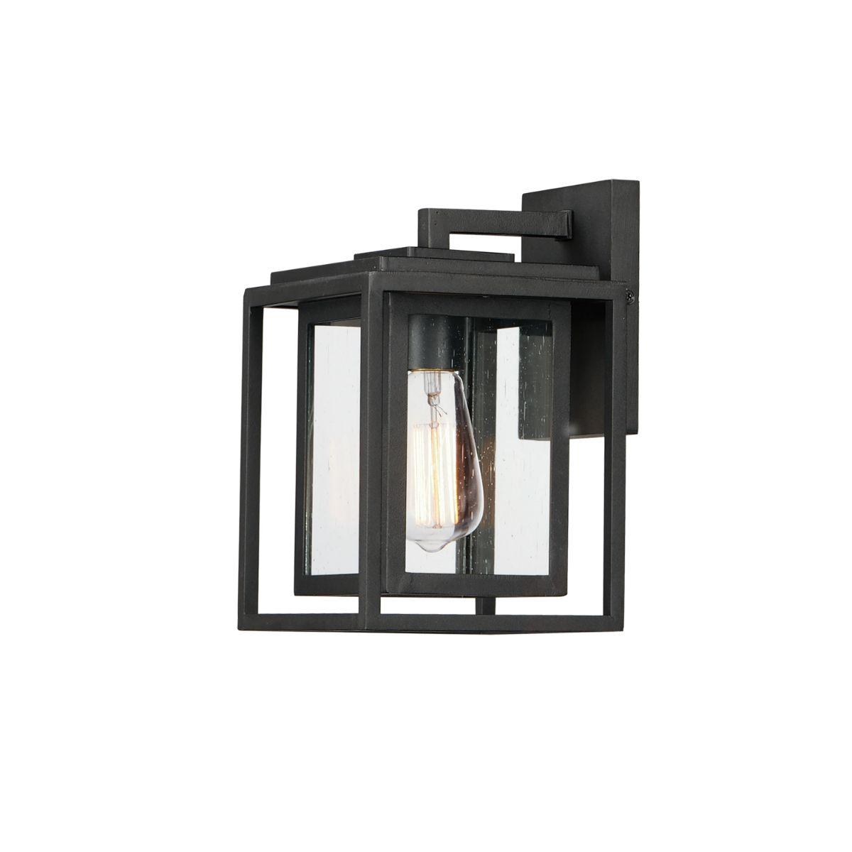 Cabana 11 in. Outdoor Wall Sconce Black Finish - Bees Lighting