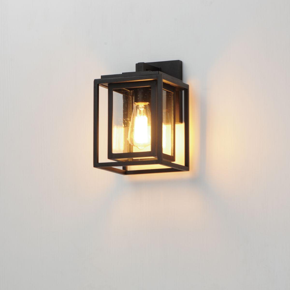 Cabana 11 in. Outdoor Wall Sconce Black Finish - Bees Lighting