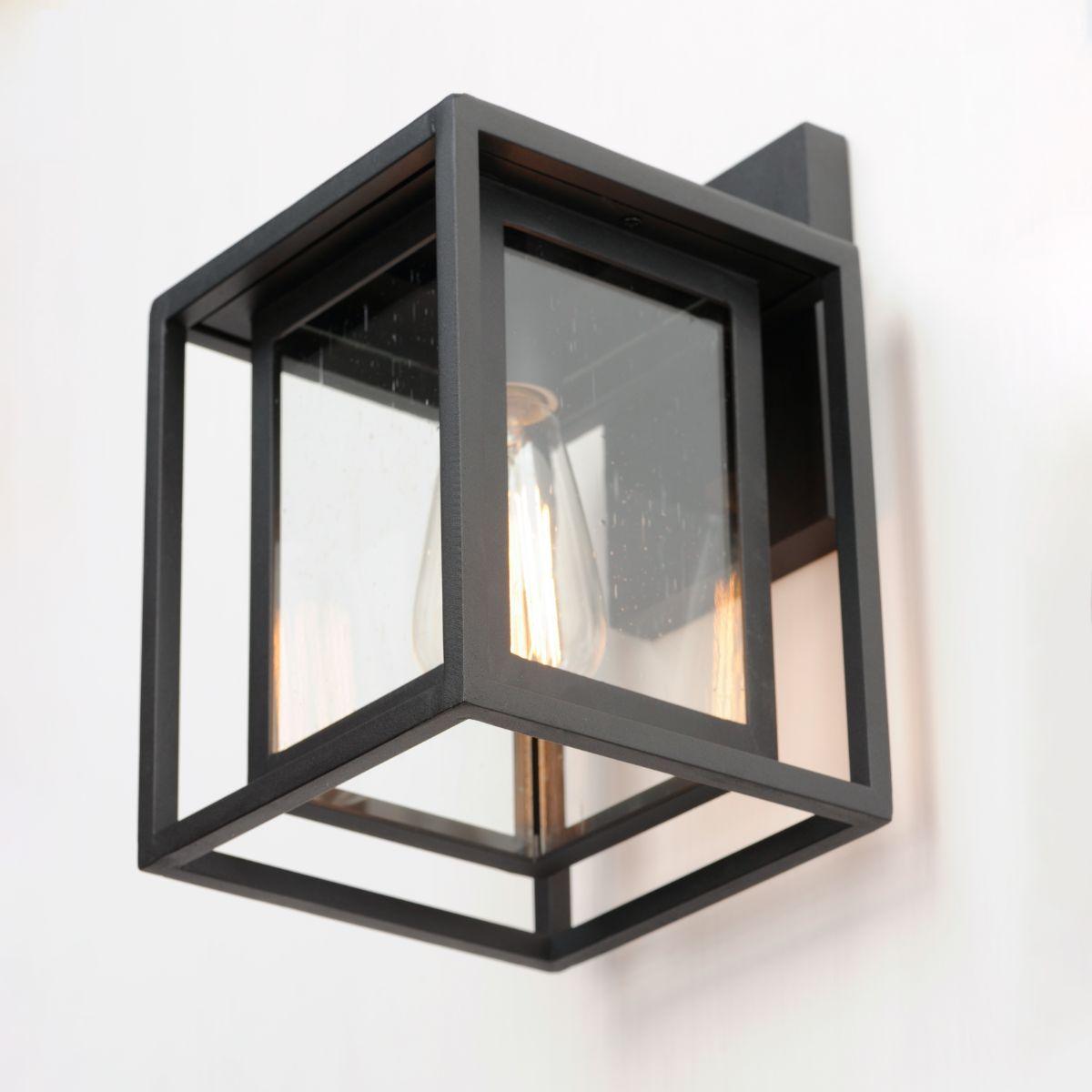 Cabana 11 in. Outdoor Wall Sconce Black Finish - Bees Lighting