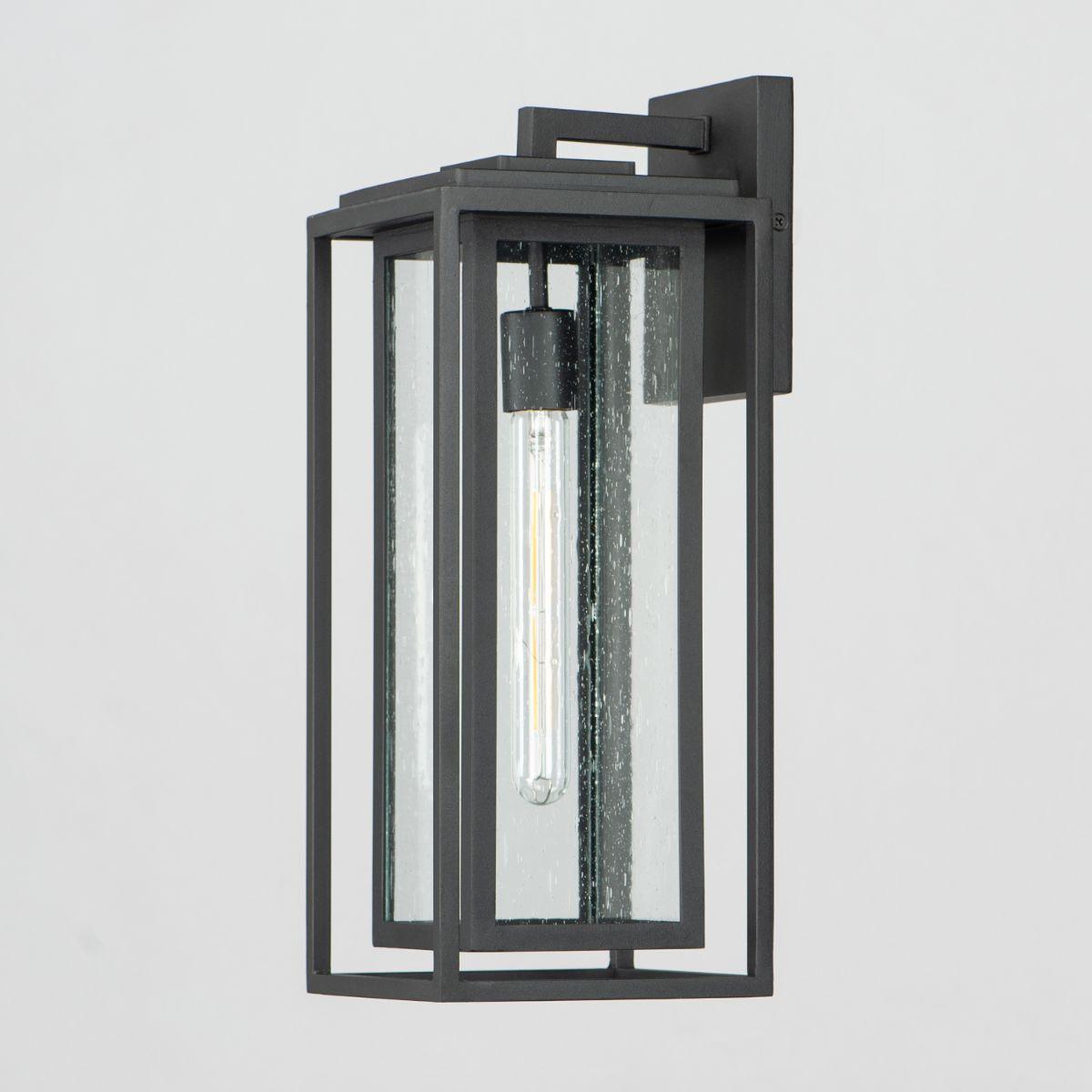 Cabana 18 in Outdoor Wall Sconce Black Finish - Bees Lighting