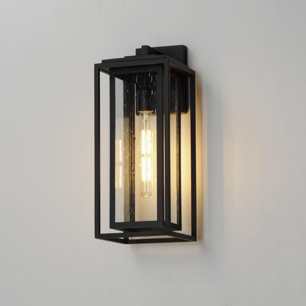 Cabana 18 in Outdoor Wall Sconce Black Finish - Bees Lighting