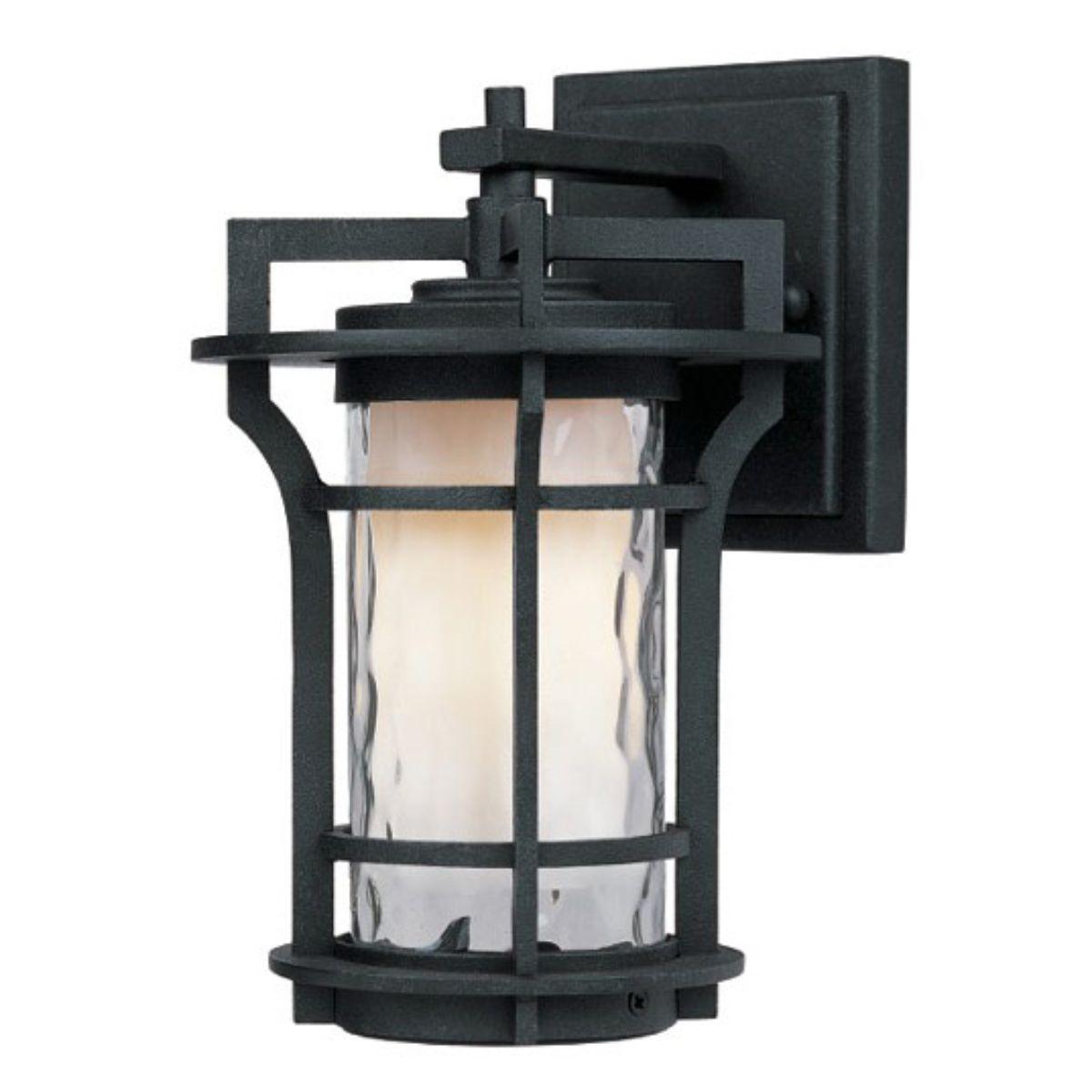 Oakville 10 in. Outdoor Wall Light Black Finish - Bees Lighting