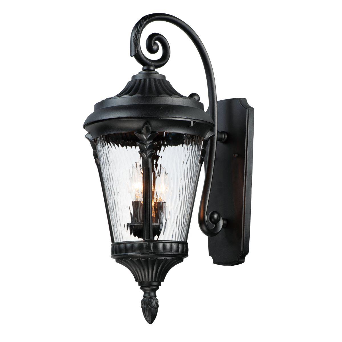 Sentry 26 in. 3 Lights Outdoor Wall Light Black Finish - Bees Lighting