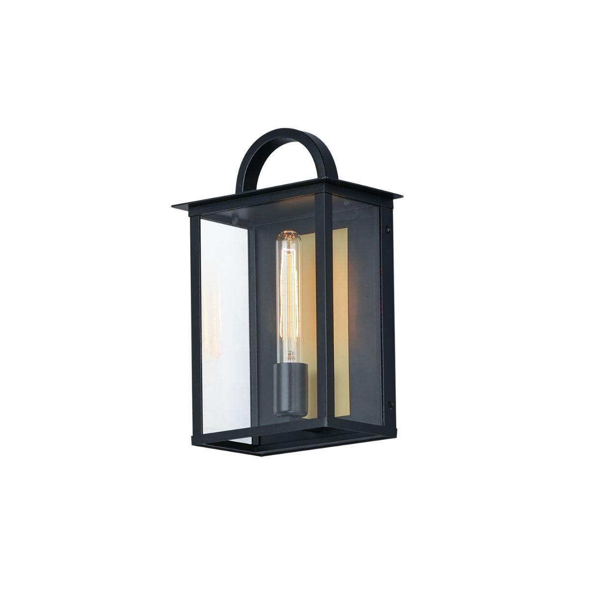 Manchester 14 in. Outdoor Wall Sconce Black Finish - Bees Lighting