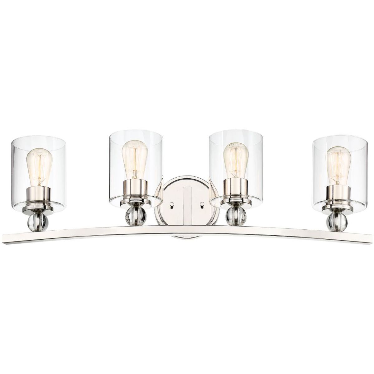 Studio 5 33 in. 4 Lights Vanity Light Polished Nickel finish