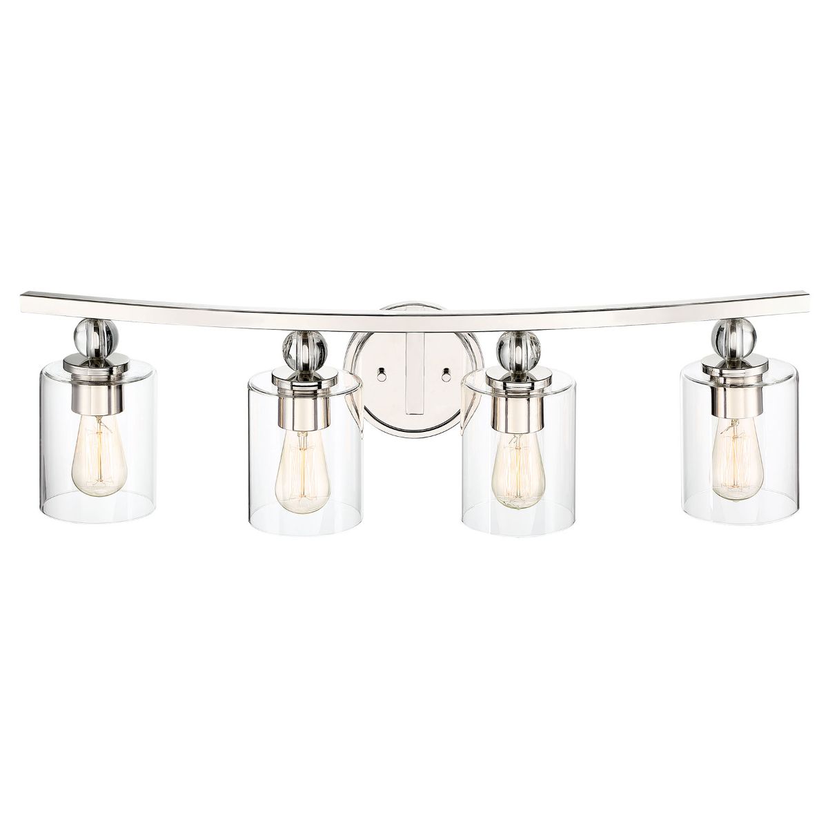 Studio 5 33 in. 4 Lights Vanity Light Polished Nickel finish