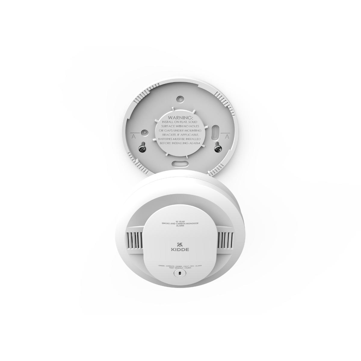 Detect 10-Year Battery Powered Smoke & Carbon Monoxide Detector