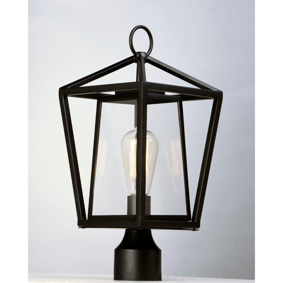 Artisan 17 in. Lantern Head Black Finish - Bees Lighting