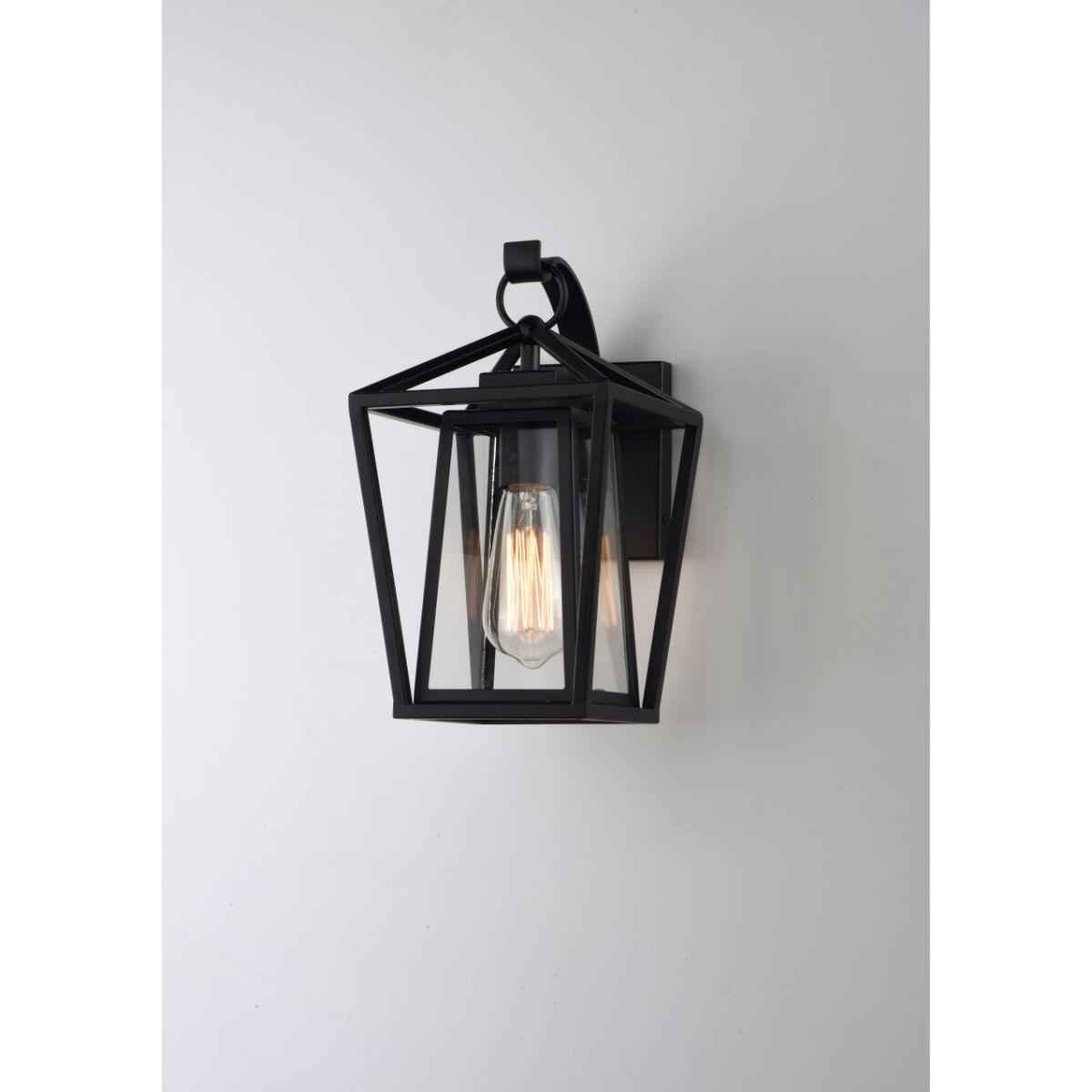 Artisan 12 in. Outdoor Wall Light Black Finish - Bees Lighting