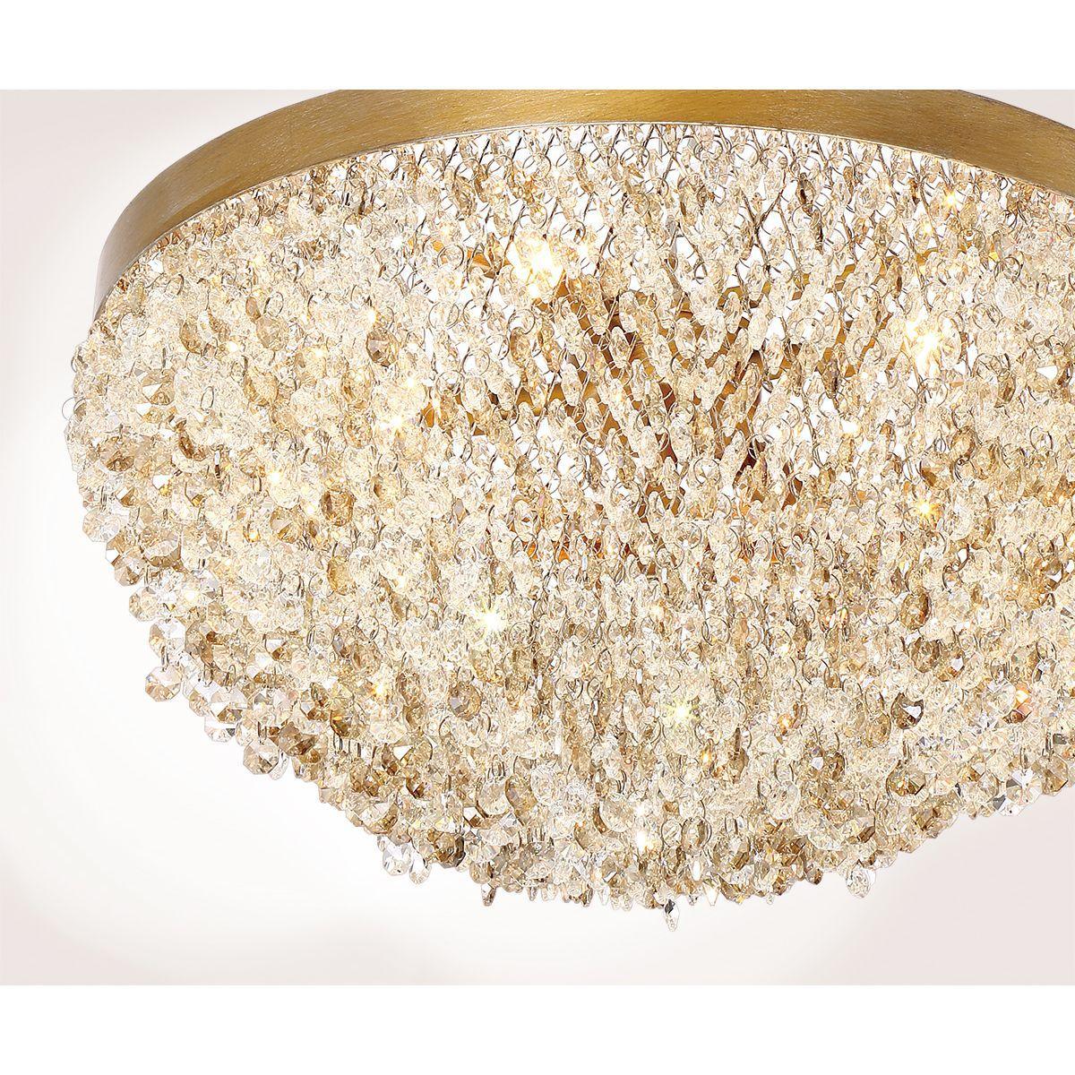 Mondo 59 in. Chandelier Gold Finish - Bees Lighting