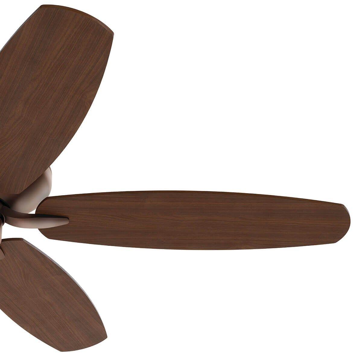 Renew Energy Star 52 Inch Oil Brushed Bronze Simple Ceiling Fan with Pull Chain - Bees Lighting