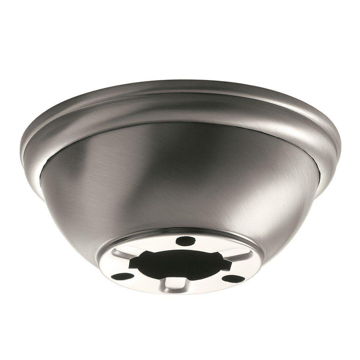 Flush Mount Ceiling Fan Canopy, Matte White Finish