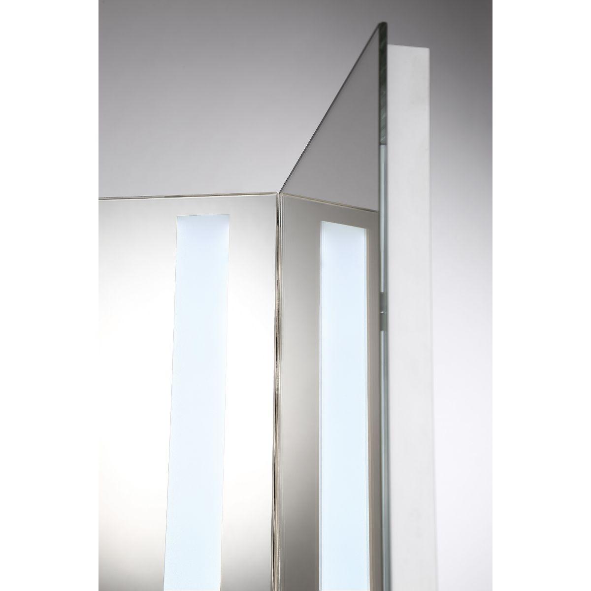 Trias 44 In x 32 In. LED Wall Mirror - Bees Lighting