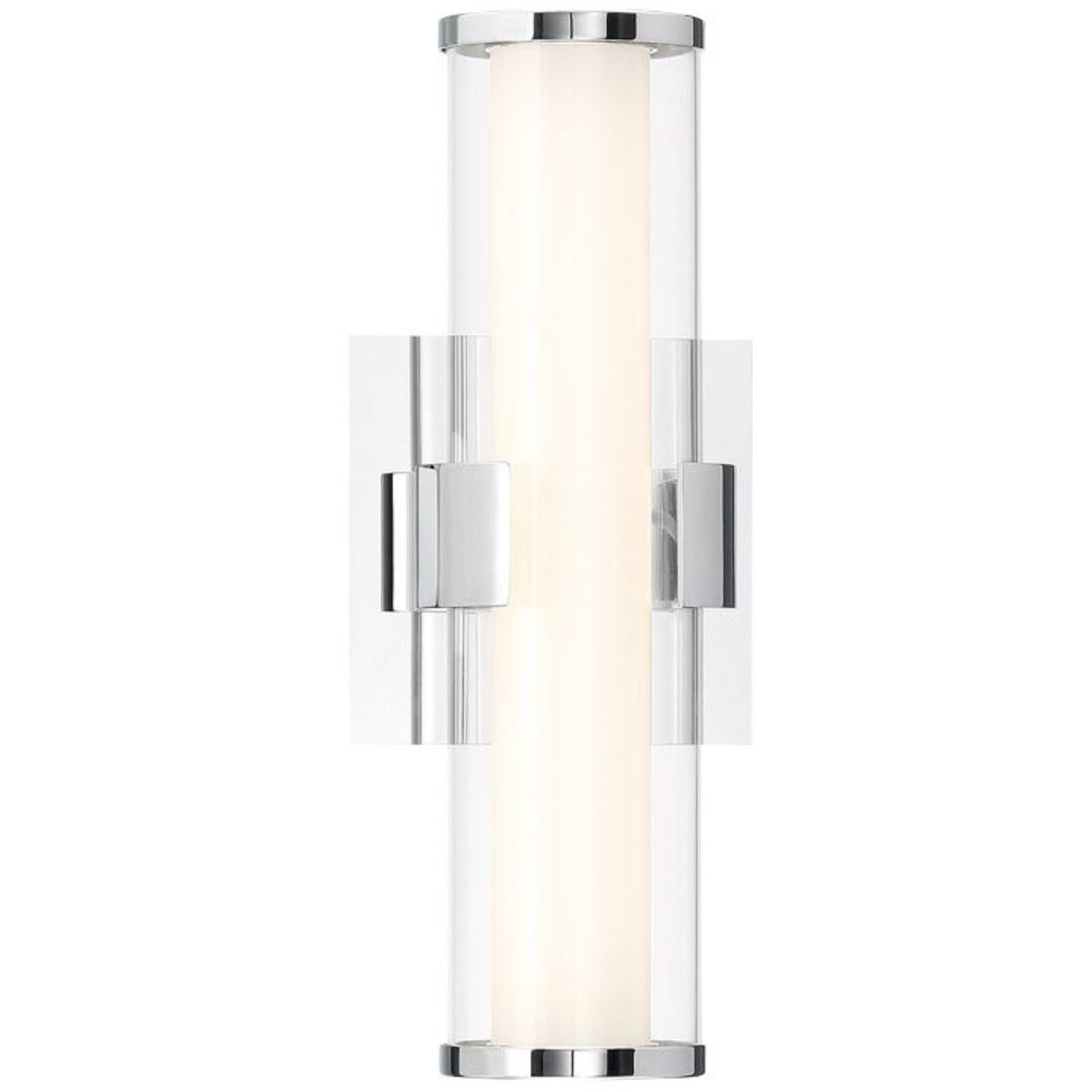 Nozza 13 in. LED Bath Bar Chrome Finish