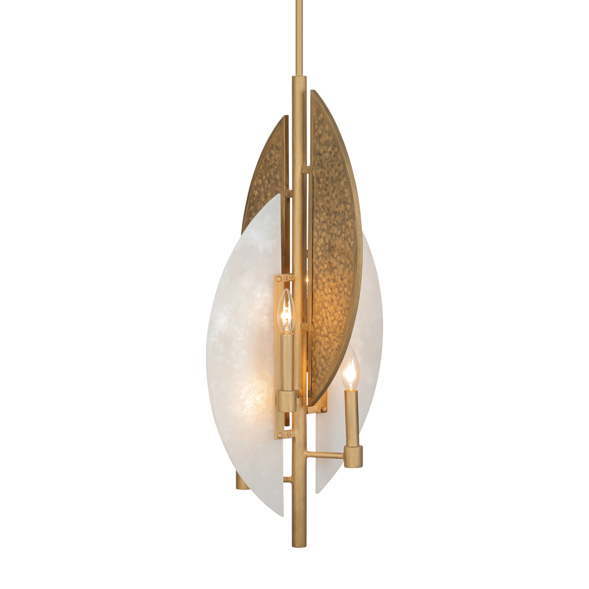 Saint Martin Pendant Light Gold Finish