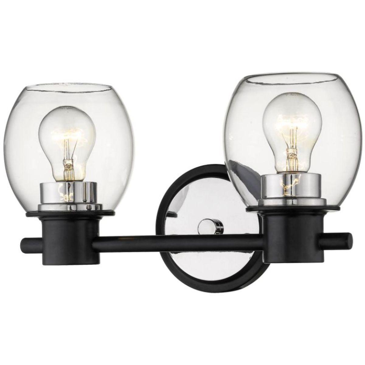 14 in. Vanity Light Black Finish - Bees Lighting