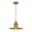 Lamport 16 in. LED Pendant Light Brass Finish - Bees Lighting