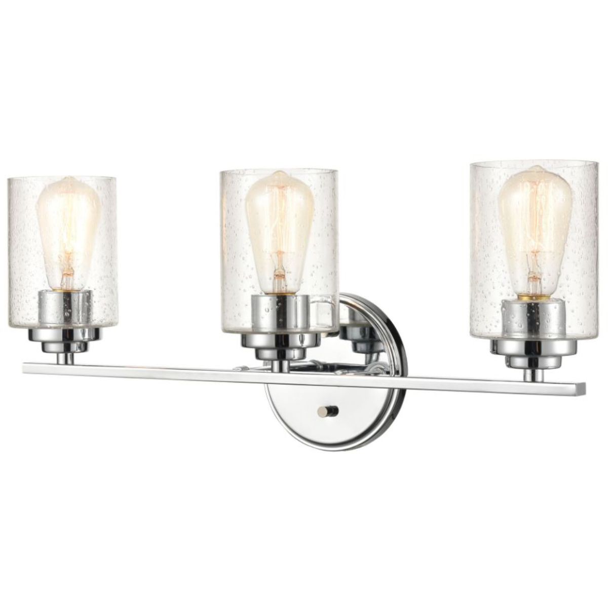 22 in. Vanity Light 3 Lights Chrome Finish