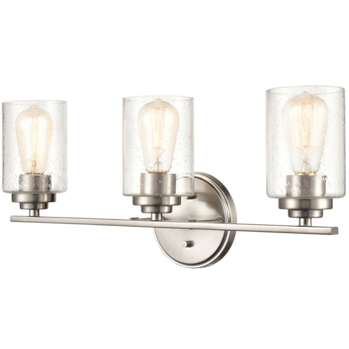 22 in. Vanity Light 3 Lights Nickel Finish - Bees Lighting