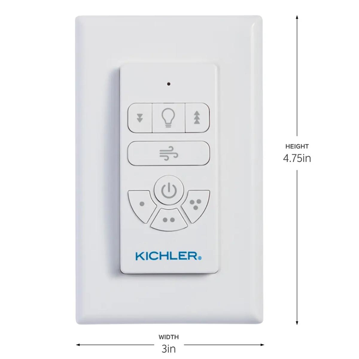 3-Speed AC Ceiling Fan Handheld Remote Control Transmitter, Limited Function