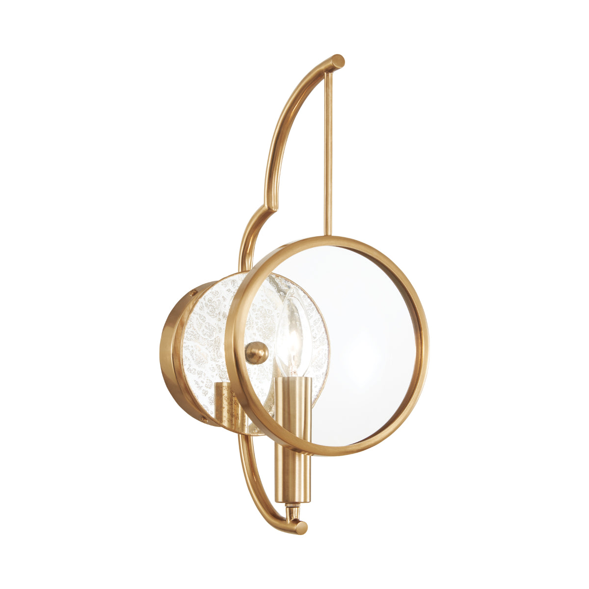 Into Focus 15" 1 Light Wall Sconce Gold Finish