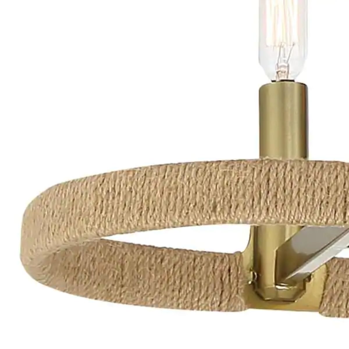 Windward Passage 41 in. 8 Lights Pendant Light Brass Finish - Bees Lighting