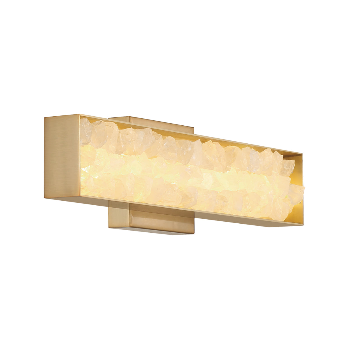 Divinely LED Wall Sconce Gold Finish