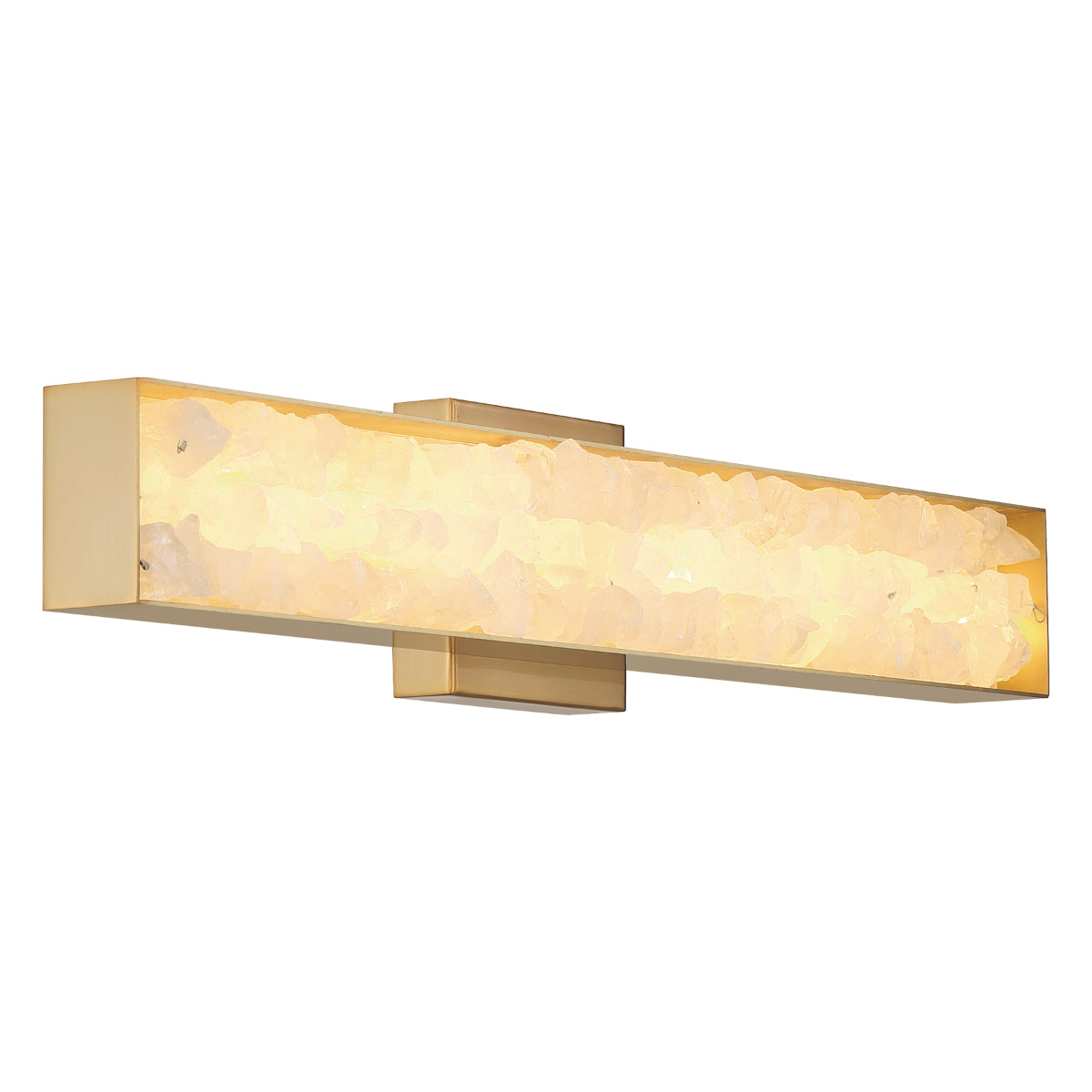 Divinely 25" 1 Light LED Wall Sconce Gold Finish