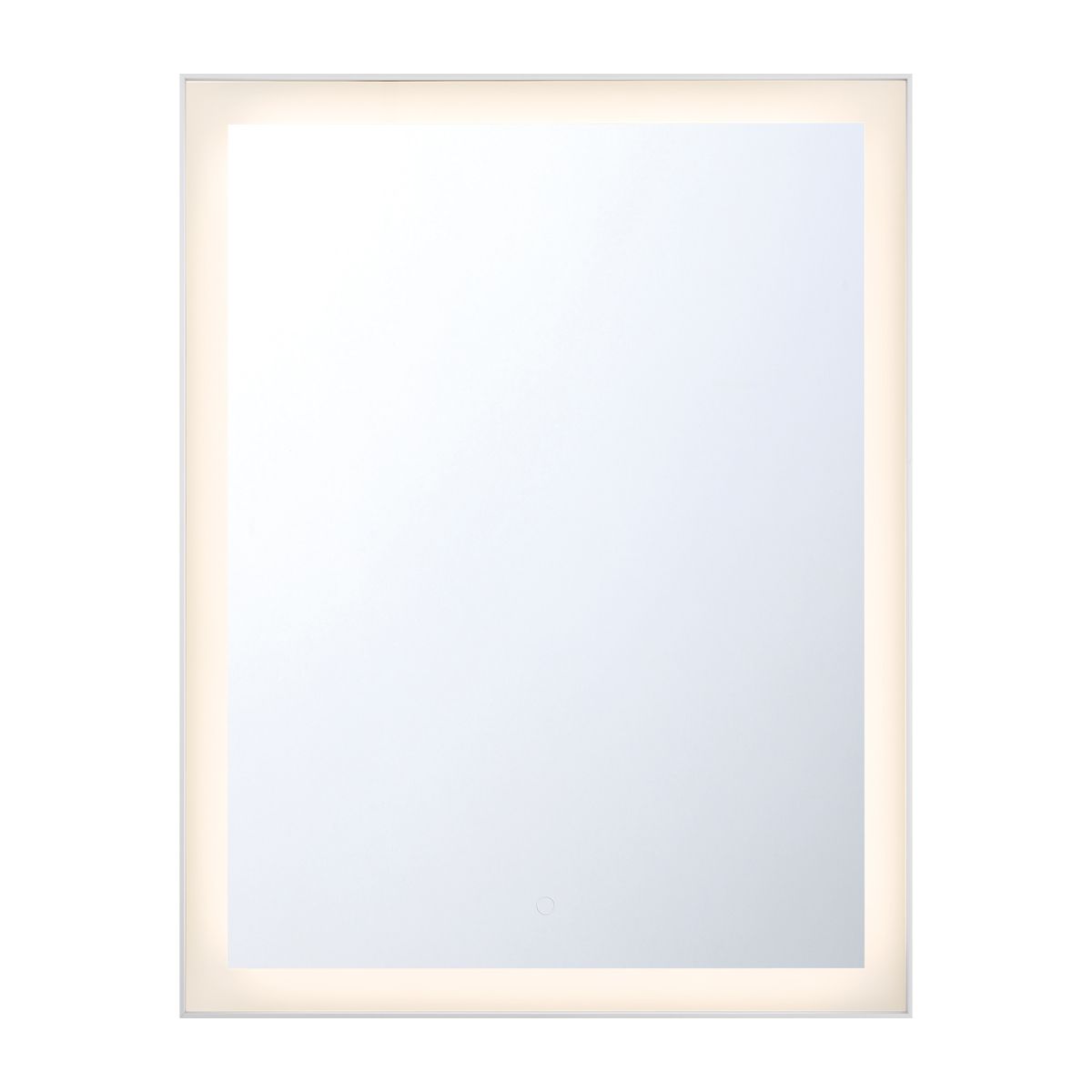 Lenora 36 in. LED Wall Mirror Selectable CCT Aluminum finish - Bees Lighting