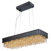 Mystic 32 in. 22 Lights LED Chandelier Bronze Finish - Bees Lighting