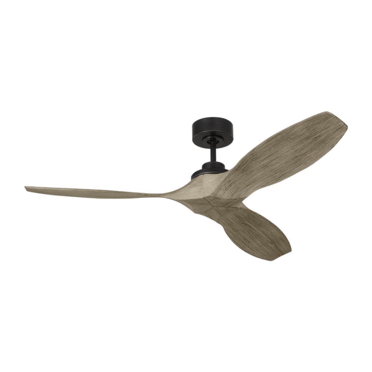 Collins Smart 52 Inch Aged Pewter Ceiling Fan with Remote - Bees Lighting