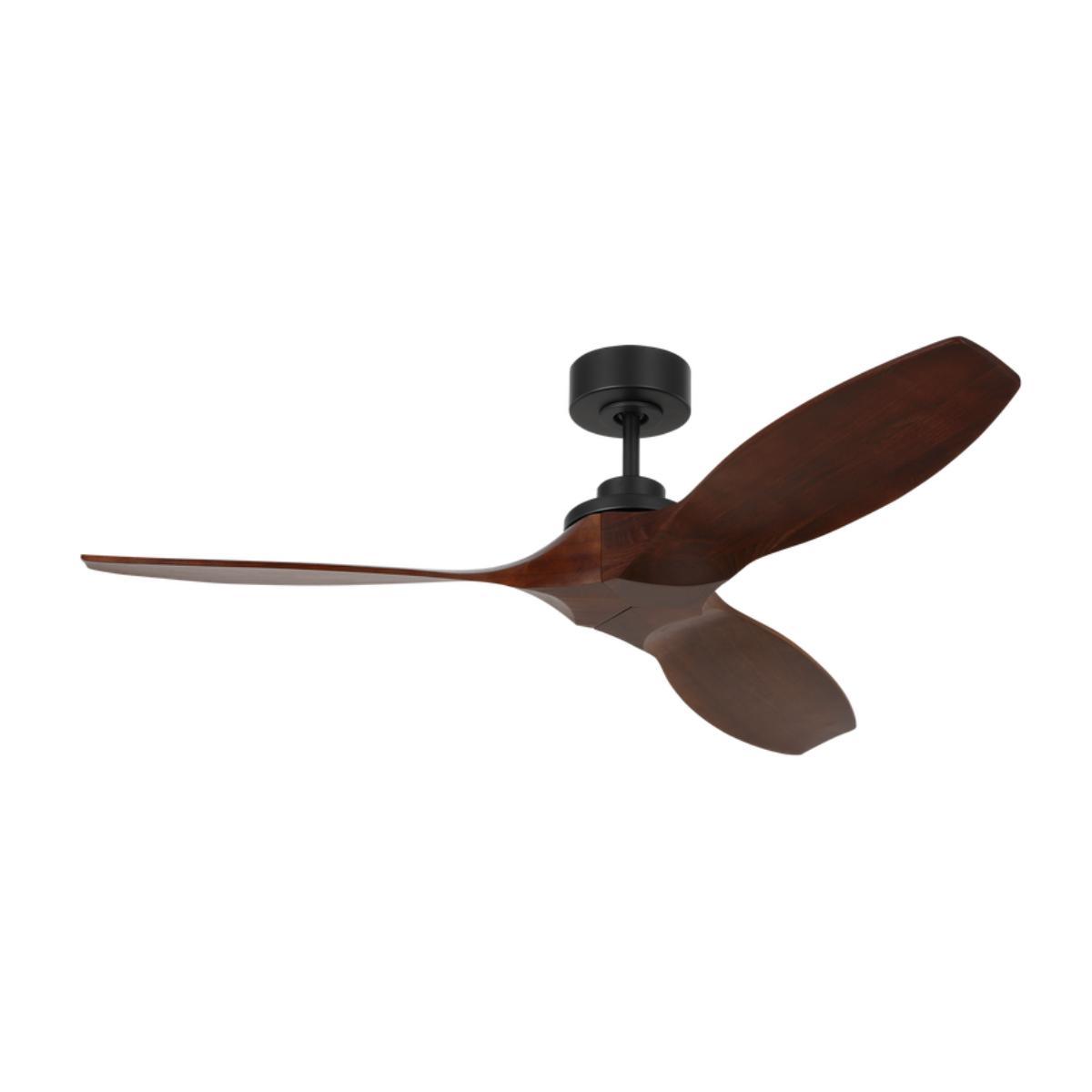 Collins Smart 52 Inch Midnight Black Ceiling Fan with Remote - Bees Lighting