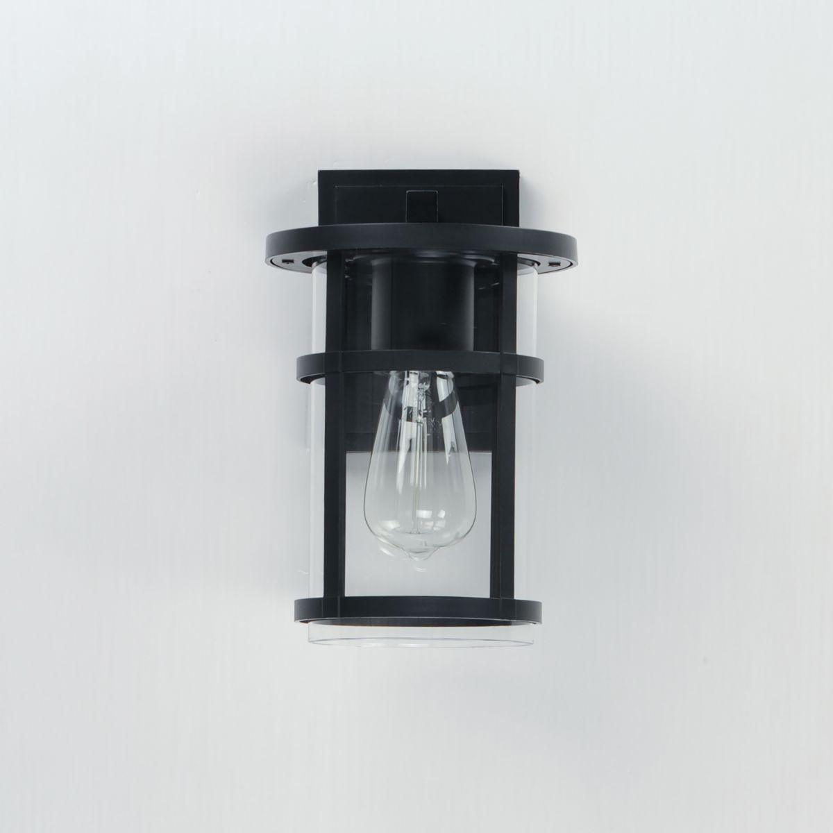 Clyde Vivex 11 in. Outdoor Wall Sconce Black Finish - Bees Lighting