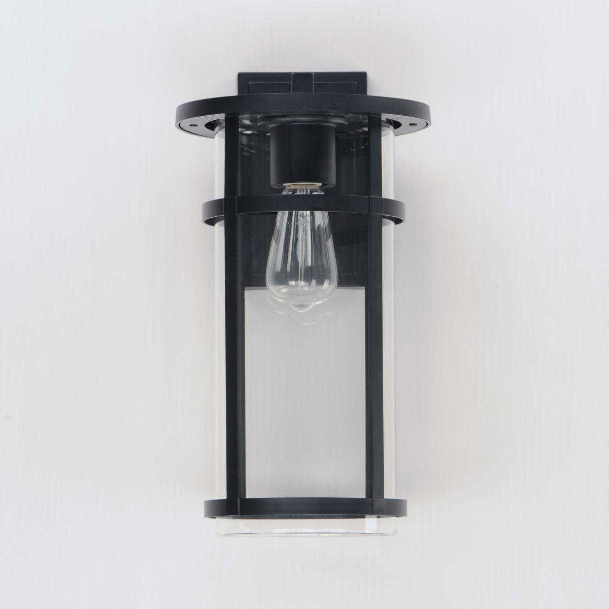 Clyde Vivex 17 in. Outdoor Wall Sconce Black Finish - Bees Lighting