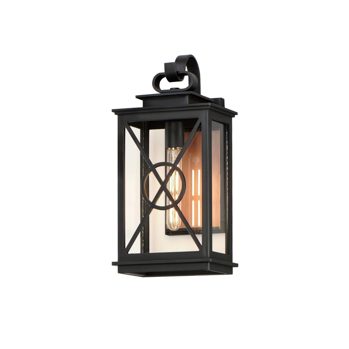 Yorktown 18 in. Light Black & Copper Finish - Bees Lighting