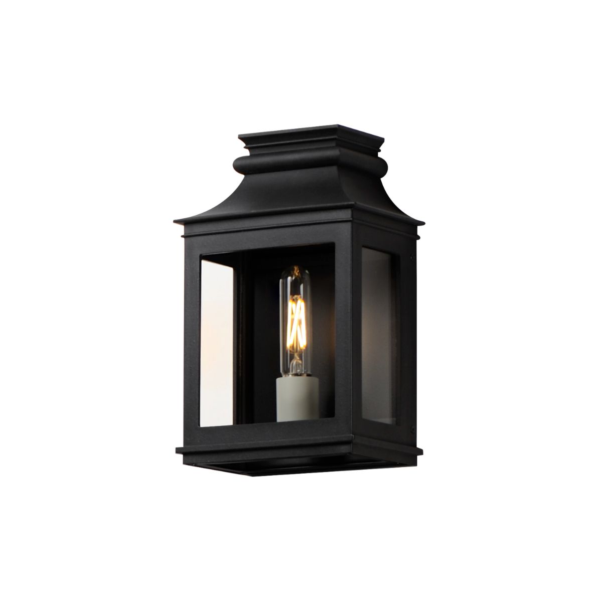 Savannah VX 13 in. Outdoor Wall Sconce Black Finish - Bees Lighting