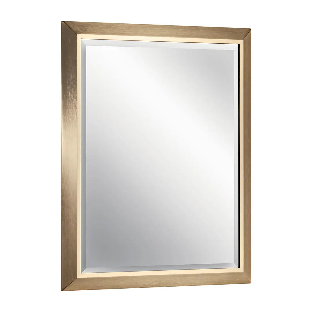 30" x 24" Wall Mirror Champagne Bronze finish - Bees Lighting